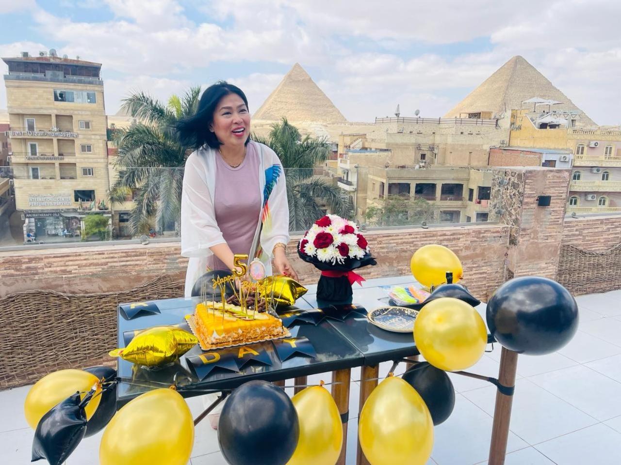 Pyramids Express View Hotel Kafret el-Gabal Buitenkant foto