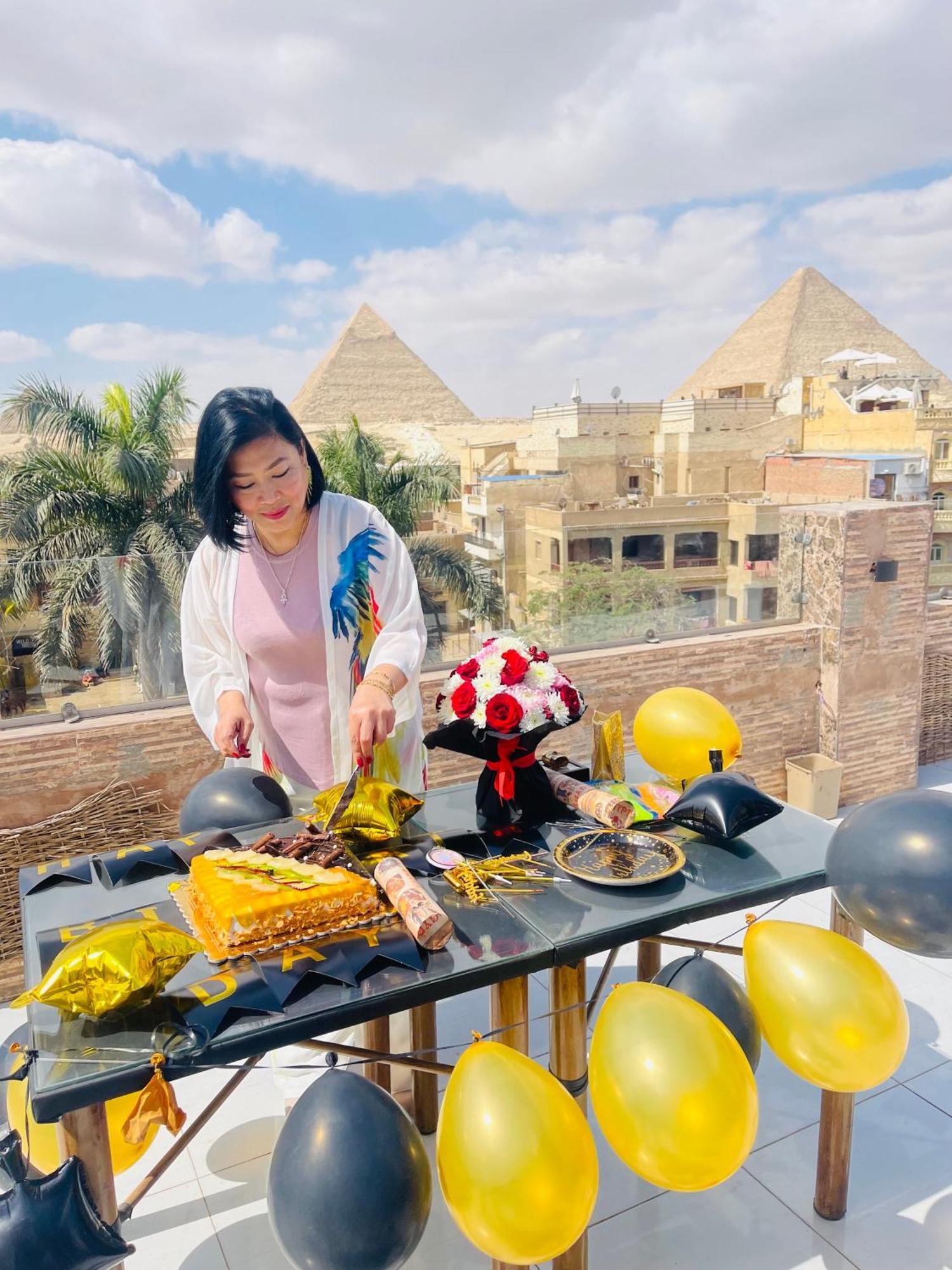 Pyramids Express View Hotel Kafret el-Gabal Buitenkant foto